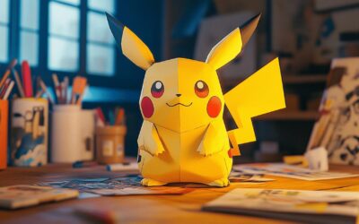 Un modele Pikachu en papercraft : Le cadeau DIY parfait pour les fans de Pokemon